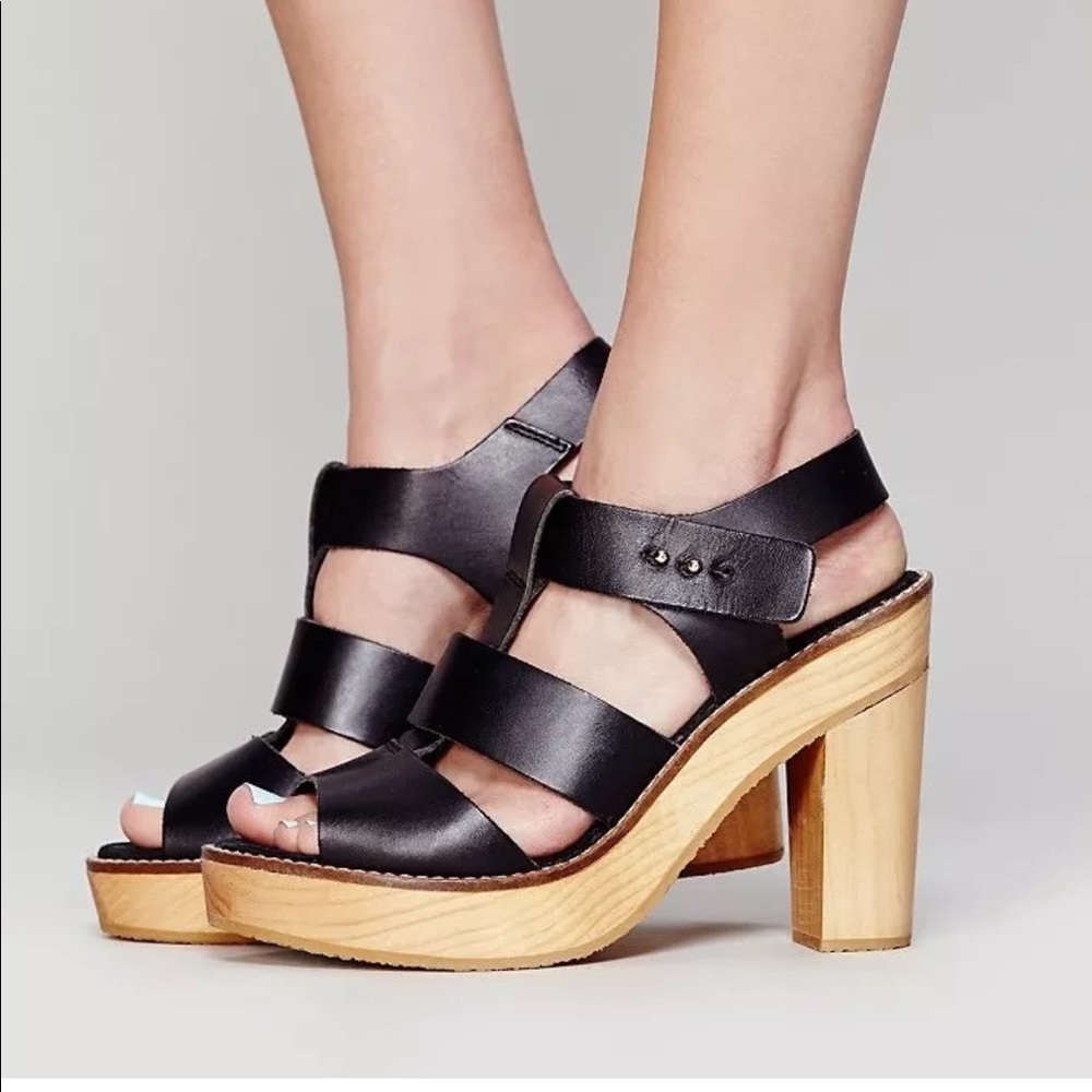 ISO Free people Dule platform black size 37/7